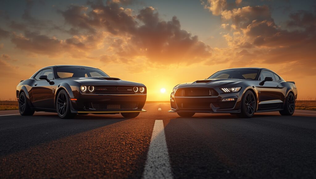 Dodge Challenger vs Mustang