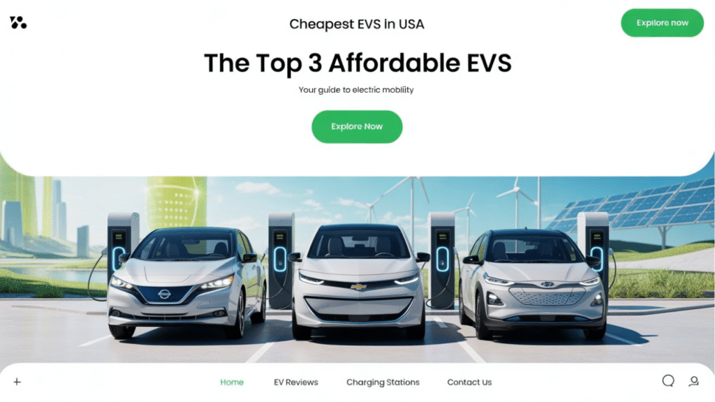 Cheapest EVs In USA