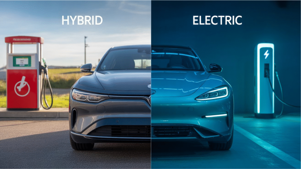 Hybrid VS Electric Car Pros And Cons