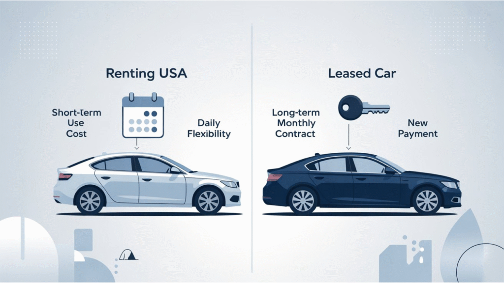 Renting vs Leasing A Car In USA