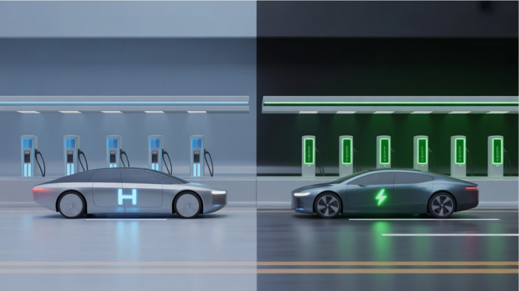 Hydrogen Cars vs Electric Cars